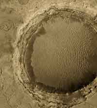 Dune Filled Crater