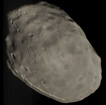 Martian Moon Phobos