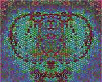 Martian Stained Glass