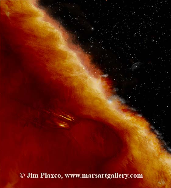 Ashes Dust Stars Ascraeus Mons Interpretation