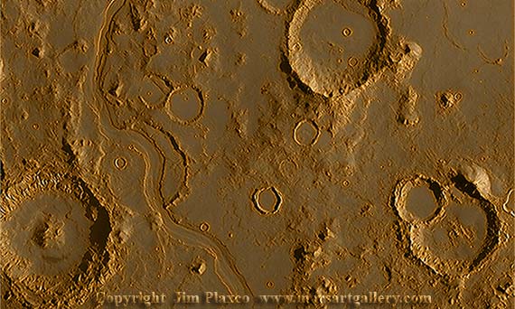 Water Amidst Craters