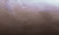 West Along Valles Marineris