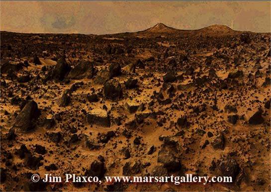 Twin Peaks of Mars
